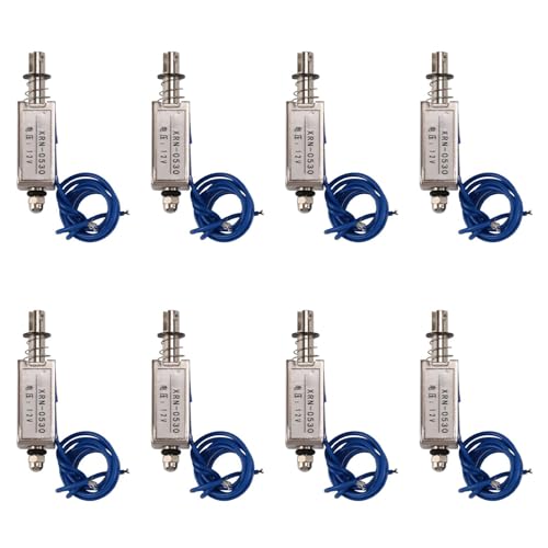 Mocturnity 8X Magnet Elektromagnettyp Push/Pull 10 mm DC 12V 2.1kg Kraft von Mocturnity
