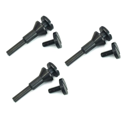 Mocturnity Dornhalter 1/4 Trennscheibenmontage Dornhalter für Stabschleifer-Zubehör Bohrer Drehwerkzeug (3er-Pack) von Mocturnity