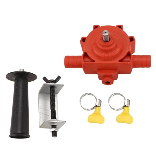 Mocturnity Elektrische Bohrmaschinen-Antriebspumpe, selbstansaugende Pumpe für Wasser und Ölflüssigkeit, Pumpe mit rundem Schaft, tragbar von Mocturnity