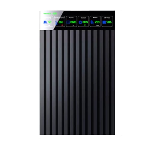 Mocturnity Intelligenter Digitalanzeigeadapter auf dem Gehäuse auf der Festplatte Typ C. von Mocturnity