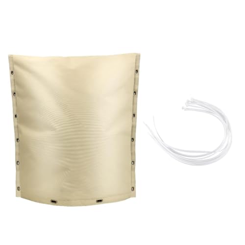 Mocturnity Isolierte Rückschlagabdeckung für Rohre mit Aluminiumfolie, Reflux-Isolierhülle mit Kabelbindern, Khaki Mocturnity Isolierte Rückschlagabdeckung für Rohre mit Aluminiumfolie, Reflux-Isolierhülle mit Kabelbindern, Khaki von Mocturnity