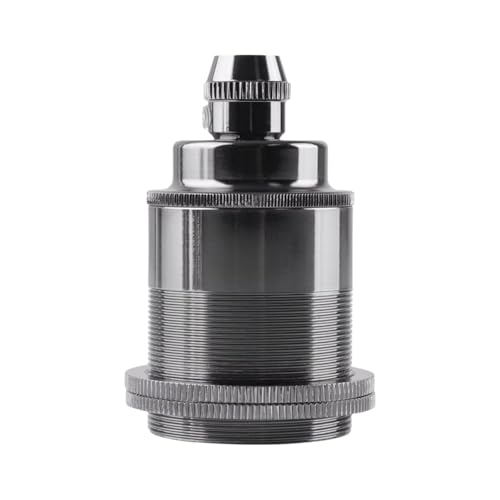 Mocturnity Lampenfassung mit Gewinde E27, Kupfer, Vintage, Retro-Pendelleuchte, Lampenfassung für Hausbeleuchtung D von Mocturnity