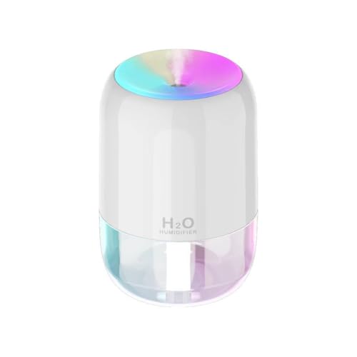 Mocturnity Luftbefeuchter, USB, Atmosphäre, leichter Duft, intelligenter Zerstäuber, Luftbefeuchter, Aromatherapie-Diffusor, bunter für das Auto von Mocturnity