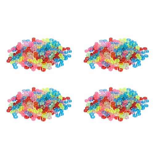 Mocturnity Neue Tolle Webstuhl Bands Packung mit 500 Bunten S-Clips von Mocturnity