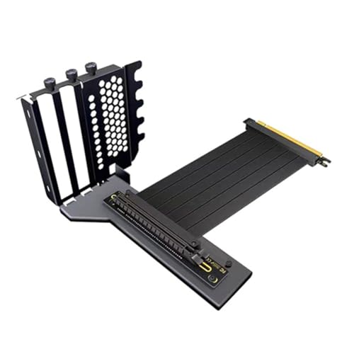 Mocturnity PCI Express 3.0 16X Verlängerungskabel, PCIe-Riser-Kabel, vertikale GPU-Unterstützung für RTX4090, kompatibel mit PCI Universal 7 VGA-Karte von Mocturnity