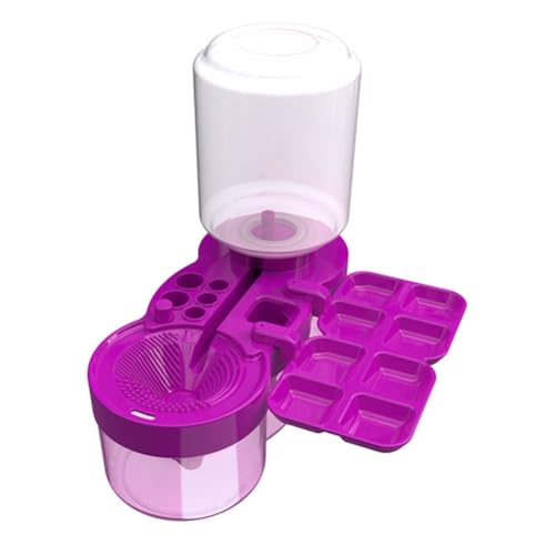 Mocturnity Pinselwaschmaschine und Farbwaschmaschine, Presse und Drainage für Pinsel, automatische Wasserfüllung, Pinselreiniger, Violett Mocturnity Pinselwaschmaschine und Farbwaschmaschine, Presse und Drainage für Pinsel, automatische Wasserfüllung, Pinselreiniger, Violett von Mocturnity