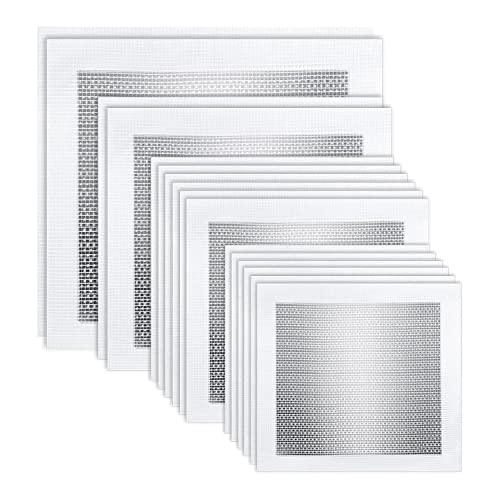 Mocturnity Reparaturset für Gipskartonplatten, 16-teilig, Reparaturset, Gipskartonplatten aus Aluminium, Set mit Trockenbauplatten (2/4/6/8 ) von Mocturnity