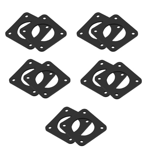 Mocturnity Schrittmotor-Stoßdämpfer-Set: Silikon-Stoßdämpfer für Motor 42, CNC-Maschinenteile, Geräuschreduzierung, Vibrationsisolierung B von Mocturnity