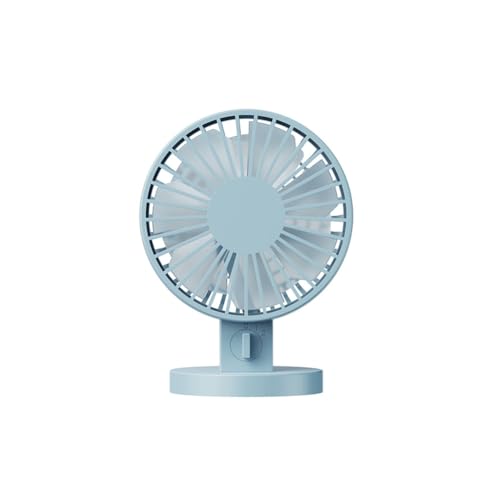 Mocturnity Tragbarer Mini-Ventilator, elektrischer USB-Schreibtischventilator, Studentenzimmer, kleiner Kühlventilator, Doppelblatt-A-Ventilator von Mocturnity