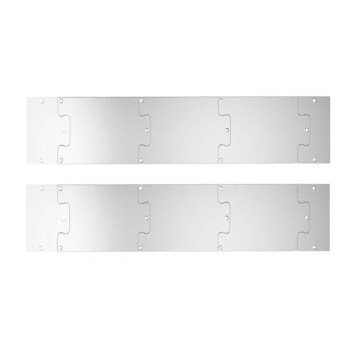 Mocturnity Tür-Trittplatte, Robuster Kratzschutz für die Türunterseite, Sandgestrahlt, für Den Innen- und Außenbereich, 8 X 36 von Mocturnity