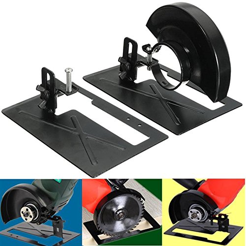 Mocturnity Variable Winkelschleifer Schneidemaschine Umwandlung Werkzeug Winkelschleifer Halter Schild DIY Werkzeuge Fuer Holzbearbeitung (mit Fall) von Mocturnity