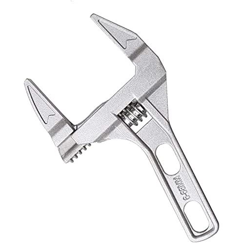 Mocturnity Verstellbare Schraubenschlüssel, 6-68 mm, Badschlüssel, Handwerkzeuge zum Anziehen oder Lösen von Muttern und Schrauben Mocturnity Verstellbare Schraubenschlüssel, 6-68 mm, Badschlüssel, Handwerkzeuge zum Anziehen oder Lösen von Muttern und Schrauben von Mocturnity