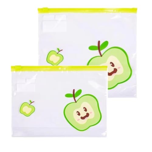 Mocturnity Wiederverwendbare, transparente Aufbewahrungstasche in Lebensmittelqualität, versiegelter Behälter mit Aufbewahrungstasche für Obst und Gemüse, L+M Mocturnity Wiederverwendbare, transparente Aufbewahrungstasche in Lebensmittelqualität, versiegelter Behälter mit Aufbewahrungstasche für Obst und Gemüse, L+M von Mocturnity