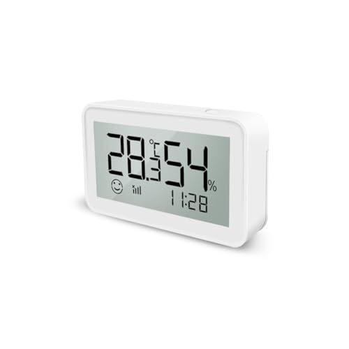 Mocturnity ZigBee Graffiti Intelligentes elektronisches Thermometer für den Innenbereich für zu Hause, Feuchtigkeitssensor, Detektor, bequem, multifunktional von Mocturnity