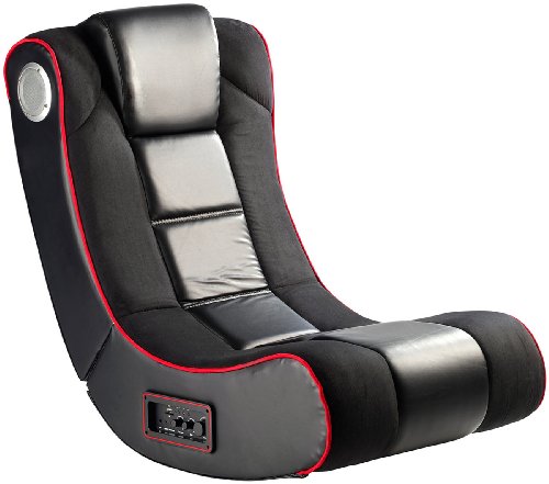 Mod-It Gaming Sessel: 2.1-Soundsessel mit Vibration für Gaming & Film, Bluetooth, schwarz (Gamer Sessel, Gamingstuhl, Massagesessel) von Mod-It