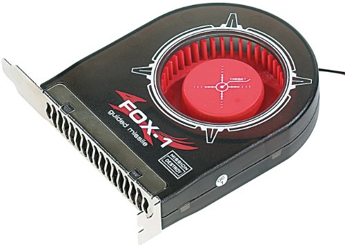 Mod-it PC Lüfter: Interner Gehäuselüfter Fox-1 120mm für die Slot-Blende (Computerlüfter, PC Gehäuselüfter, Slotblenden) von Mod-It
