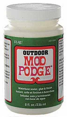 Mod Podge, Versiegelungslack auf Wasserbasis, Klebstoff und Lack, Innen- und Außenfarbe, CS11220, Klare Oberfläche, 236- ml-Flasche Mod Podge, Versiegelungslack auf Wasserbasis, Klebstoff und Lack, Innen- und Außenfarbe, CS11220, Klare Oberfläche, 236- ml-Flasche von Mod Podge