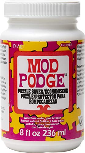 Mod Podge, Versiegelungslack auf Wasserbasis, Klebstoff und Lack, Puzzle-Kleber, trocknet klar, CS15068, 236-ml-Flasche von Mod Podge