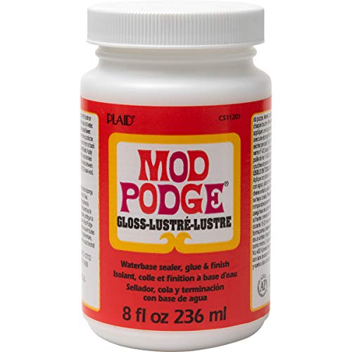 Mod Podge, Hochglanz, Klebstoff und Versiegelungslack auf Wasserbasis, CS11201, 236-ml- Flasche von Mod Podge