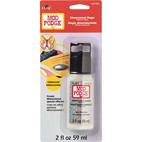 Mod Podge CS11332 Glitter Dimensional Magic, 57 ml, irisierend von Mod Podge