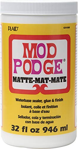 Mod Podge Matt 32 oz, Synthetisches Material, Weiß, 16.8 x 9.4 x 9.4 cm, 946 Mod Podge Matt 32 oz, Synthetisches Material, Weiß, 16.8 x 9.4 x 9.4 cm, 946 von Mod Podge