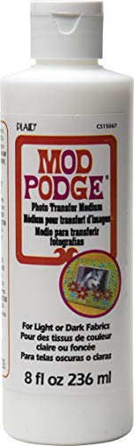 Mod Podge CS15067 8 Oz Foto Transfer Medium, Synthetic Material, durchsichtig, 236 ml (1er Pack), 236 von Mod Podge