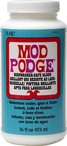 Mod Podge CS25139 Podge Papier matt, geeignet, 454 g, Synthetic Material, durchsichtig, 7.1 x 7.1 x 14.5 cm von Mod Podge