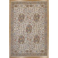 6 X 9, 1 Petit Point Nadelpunkt Aubusson Stil Teppich Handarbeit Brandneu von ModRenRugs