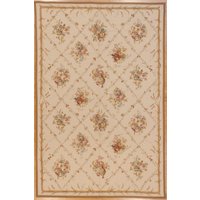 6 X 9, 2 Aubusson All Over Design Petit Point Nadelspitze Weben Brand New Wool 6 X 9, 2 Aubusson All Over Design Petit Point Nadelspitze Weben Brand New Wool von ModRenRugs