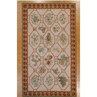 5.8 X 10 Nadelspitze Teppich Brand New Petitpoint Weave Gemischt Mit von ModRenRugs