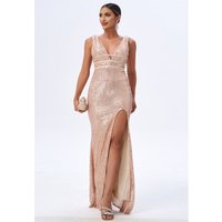 Moda Minx Jerseykleid "CIARA", mit femininem Beinausschnitt von Moda Minx