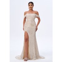Moda Minx Jerseykleid "SELENA", im glitzernden Design von Moda Minx
