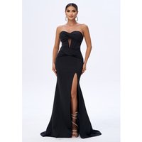 Moda Minx Jerseykleid "TYLA", mit tollem Beinschlitz und Cut Out-Element von Moda Minx