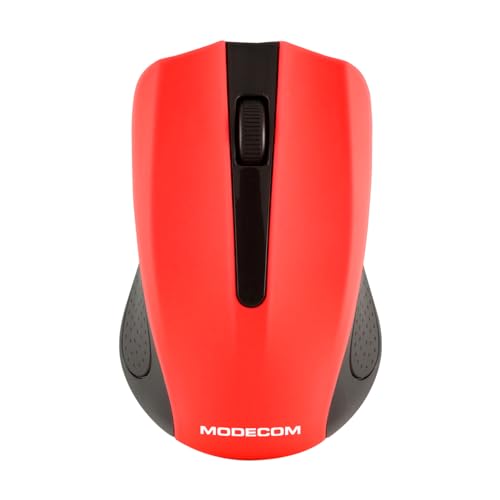 Modecom Optische Computer-Funkmaus MC-WM9 schwarz-rot von Modecom