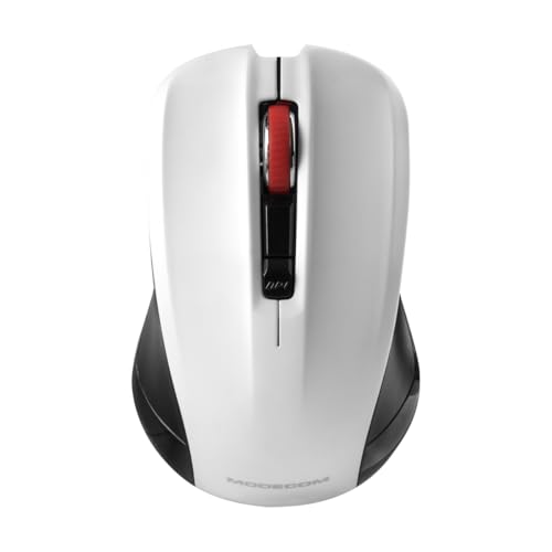 Modecom Optische kabellose Computermaus MC-WM9.1 schwarz und weiß von Modecom