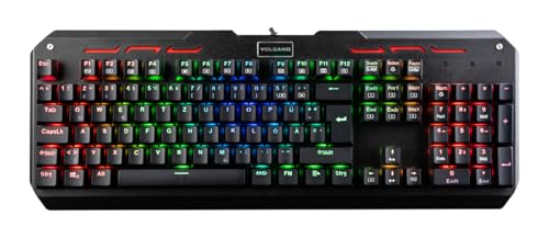 Modecom Volcano Hammer RGB Outemu Braun QWERTZ Gaming Tastatur von Modecom