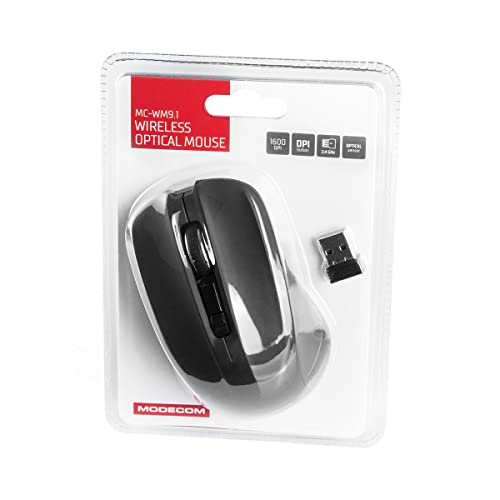Modecom Wireless Optical Mouse WM9.1 Black von Modecom