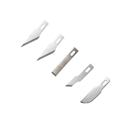 Modelcraft 5 verschiedene Klingen für # 1 Messer von Modelcraft