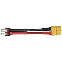 Modelcraft Akku Adapterkabel [1x T-Stecker - 1x XT60-Buchse] 6.50cm 2.50mm² 67178 von Modelcraft