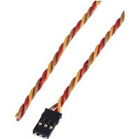 Modelcraft Servo Anschlusskabel [1x JR-Buchse - 1x offene Kabelenden] 30.00cm 0.25mm² verdrillt von Modelcraft