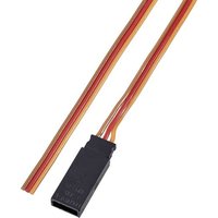 Modelcraft Servo Gegenkabel [1x JR-Stecker - 1x offene Kabelenden] 30.00cm 0.14mm² flach von Modelcraft