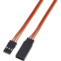 Modelcraft Servo Verlängerungskabel [1x JR-Stecker - 1x JR-Buchse] 0.50m 0.14mm² flach von Modelcraft