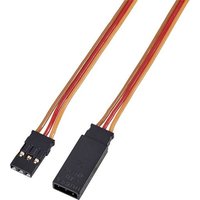 Modelcraft Servo Verlängerungskabel [1x JR-Stecker - 1x JR-Buchse] 25.00cm 0.14mm² flach von Modelcraft