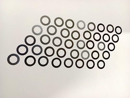 Modellbau-Werkstatt 40 Stück Passscheiben-Set 20x28x0,1/0,2/0,3/0,5mm DIN988 Zentelscheiben Ausgleichsscheiben Distanzscheiben Sortiment Modellbau-Werkstatt 40 Stück Passscheiben-Set 20x28x0,1/0,2/0,3/0,5mm DIN988 Zentelscheiben Ausgleichsscheiben Distanzscheiben Sortiment von Modellbau-Werkstatt