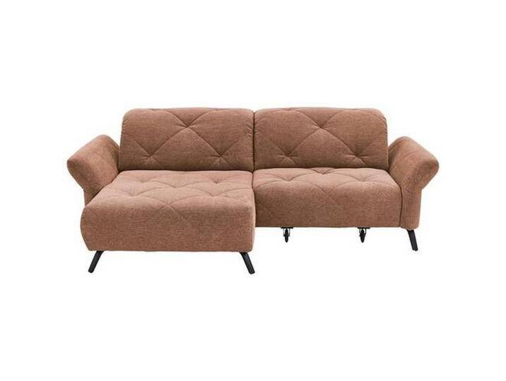 Moderano ECKSOFA, Kupfer, 2-Sitzer, Ottomane links, L-Form, 244x173 cm, Lederauswahl, Stoffauswahl, Rücken echt, Wohnzimmer, Sofas & Couches, von Moderano