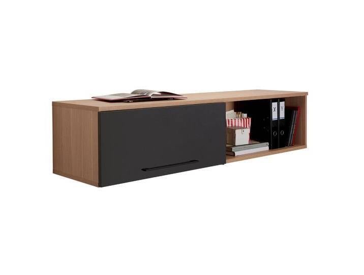 Moderano HÄNGEELEMENT, Anthrazit, Eiche, Metall, 160x36x43.4 cm, Goldenes M, BQ - Bündnis für Qualität, Made in Germany, hängend, in verschiedenen von Moderano