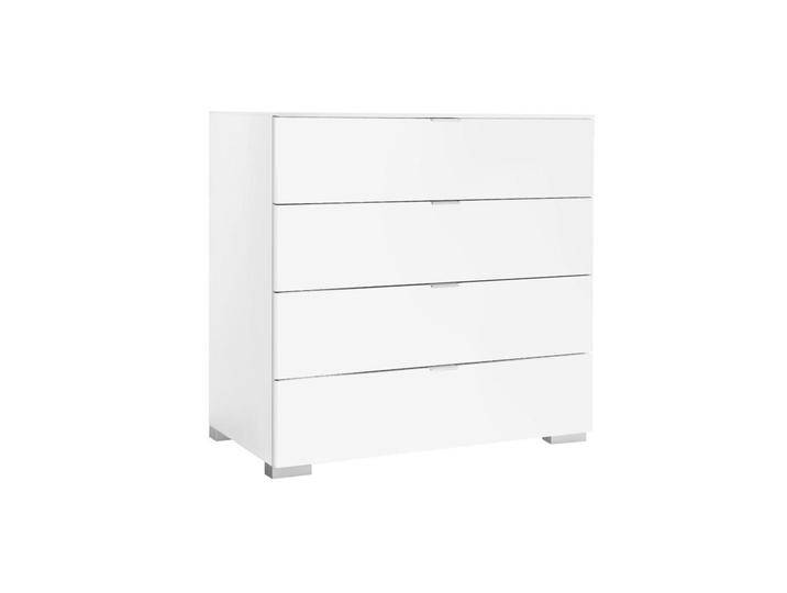 Moderano KOMMODE, Weiß, Metall, 4 Schubladen, 80x77x40 cm, Goldenes M, BQ - Bündnis für Qualität, Made in Germany, Blauer Engel, DGM-Klimapakt, von Moderano