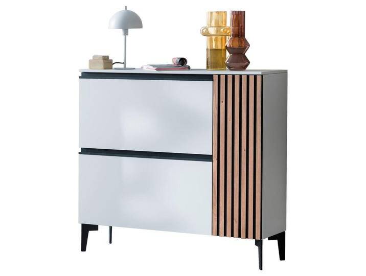 Moderano SCHUHSCHRANK, Weiß, Eiche, Wildeiche, furniert, 4 Fächer, 107x97x30 cm, Typenauswahl, Beimöbel erhältlich, Garderobe, Schuhaufbewahrung, Moderano SCHUHSCHRANK, Weiß, Eiche, Wildeiche, furniert, 4 Fächer, 107x97x30 cm, Typenauswahl, Beimöbel erhältlich, Garderobe, Schuhaufbewahrung, von Moderano