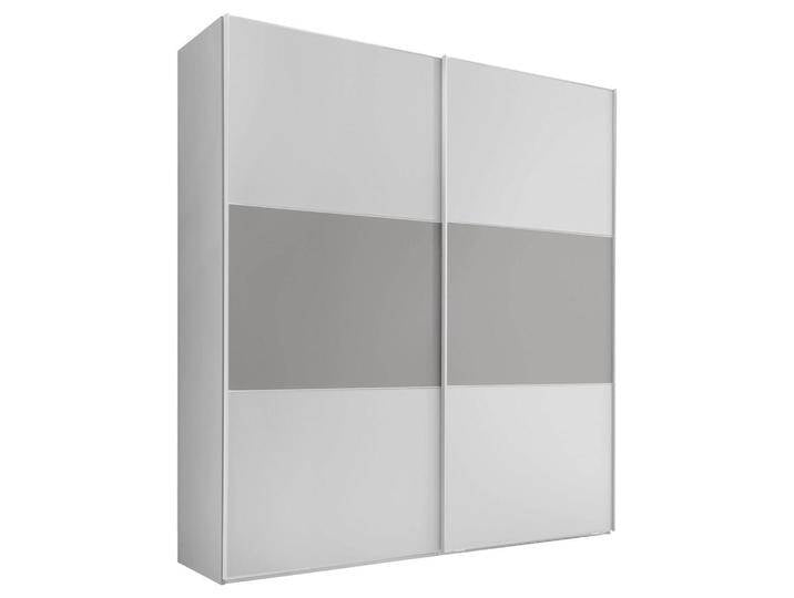 Moderano SCHWEBETÜRENSCHRANK, Weiß, Hellgrau, 4 Fächer, 2 Schubladen, 188x222x68 cm, Goldenes M, BQ - Bündnis für Qualität, Made in Germany, Moderano SCHWEBETÜRENSCHRANK, Weiß, Hellgrau, 4 Fächer, 2 Schubladen, 188x222x68 cm, Goldenes M, BQ - Bündnis für Qualität, Made in Germany, von Moderano