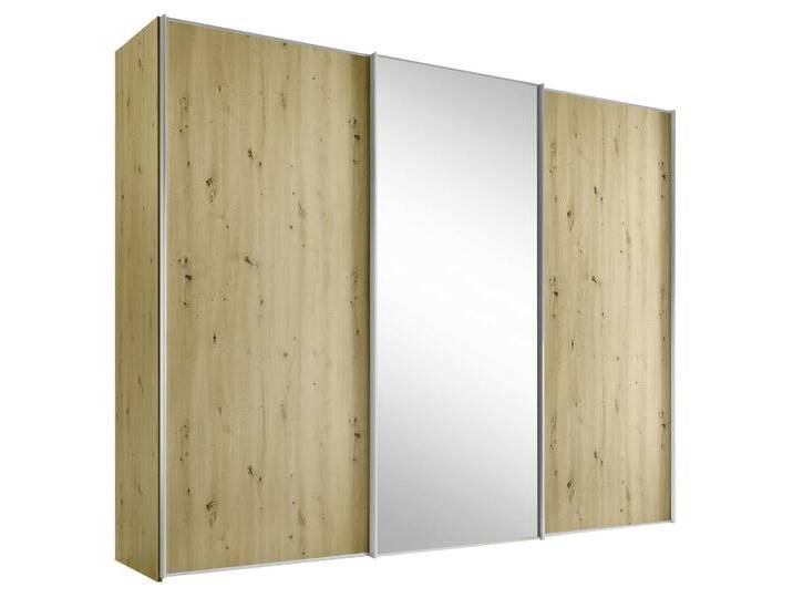 Moderano Schwebetürenschrank SYSTEM ONE, Holznachbildung von Moderano
